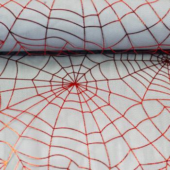 Preview: Tüll Spider Web by Swafing